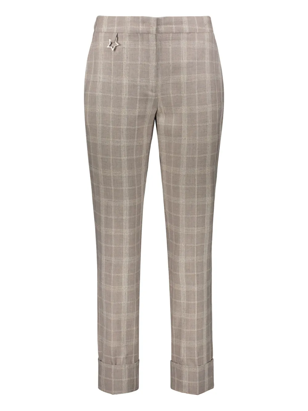 Брюки в клетку Lorena Antoniazzi, нейтральный
Брюки в клетку Lorena Antoniazzi, нейтральный