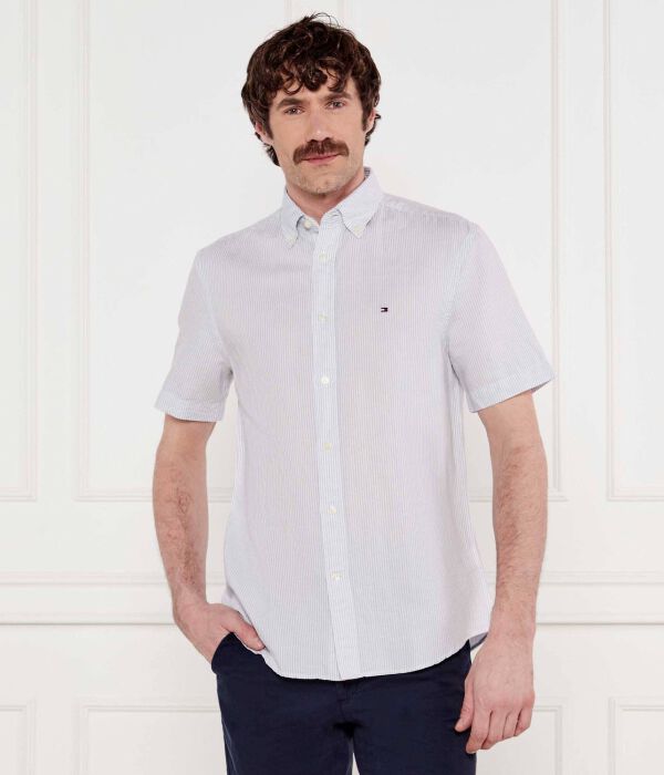 Рубашка Regular fit Tommy Hilfiger, синий 
Рубашка Regular fit Tommy Hilfiger, синий