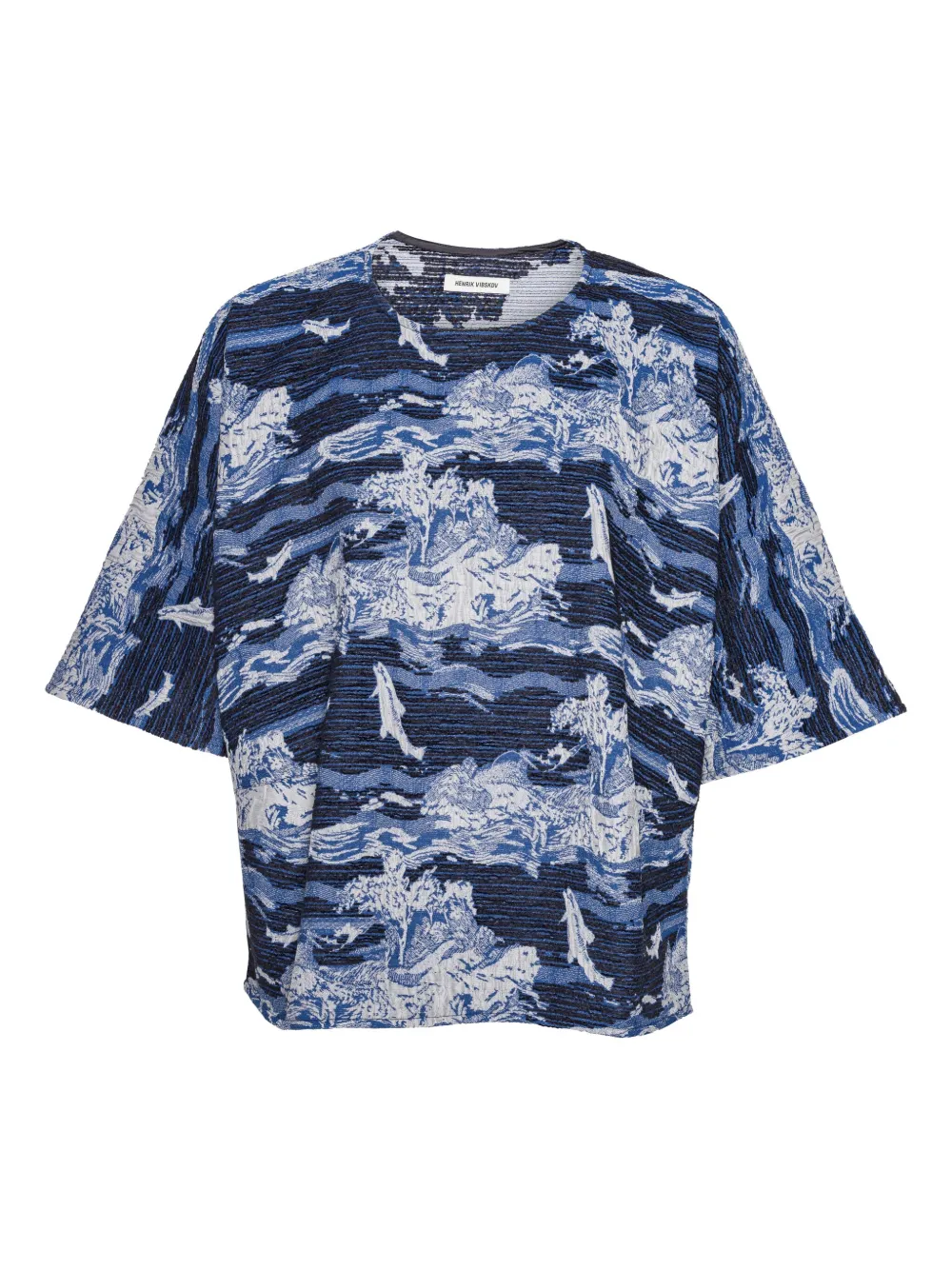 Футболка с принтом Henrik Vibskov, синий
Футболка с принтом Henrik Vibskov, синий
