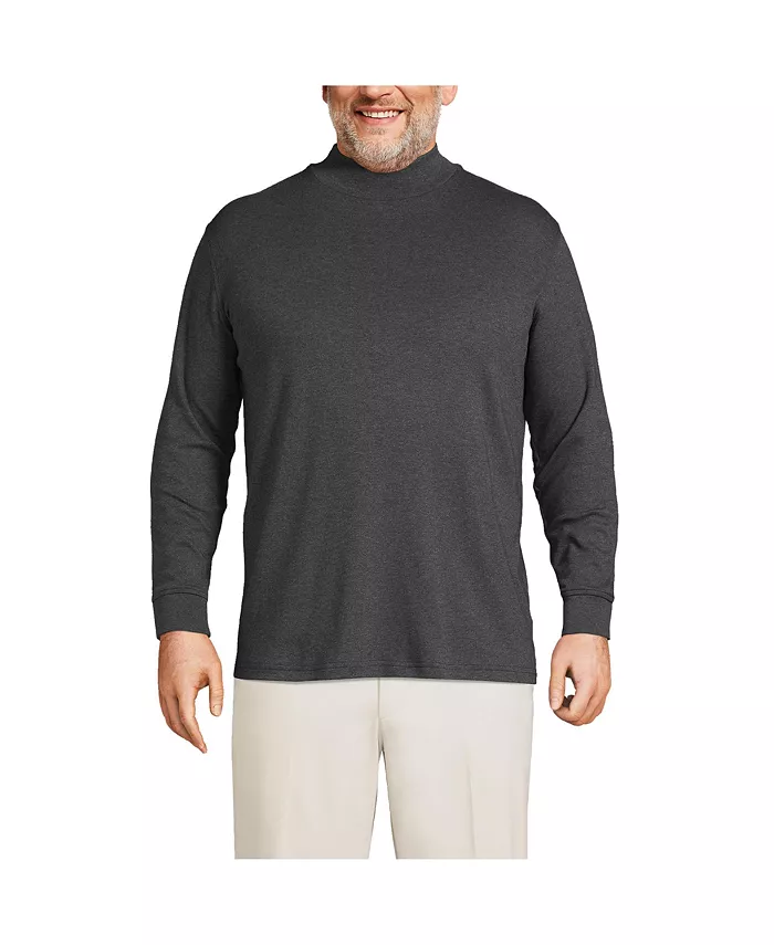 Большая и высокая хлопковая водолазка из Supima Lands' End, черный
Большая и высокая хлопковая водолазка из Supima Lands' End, черный