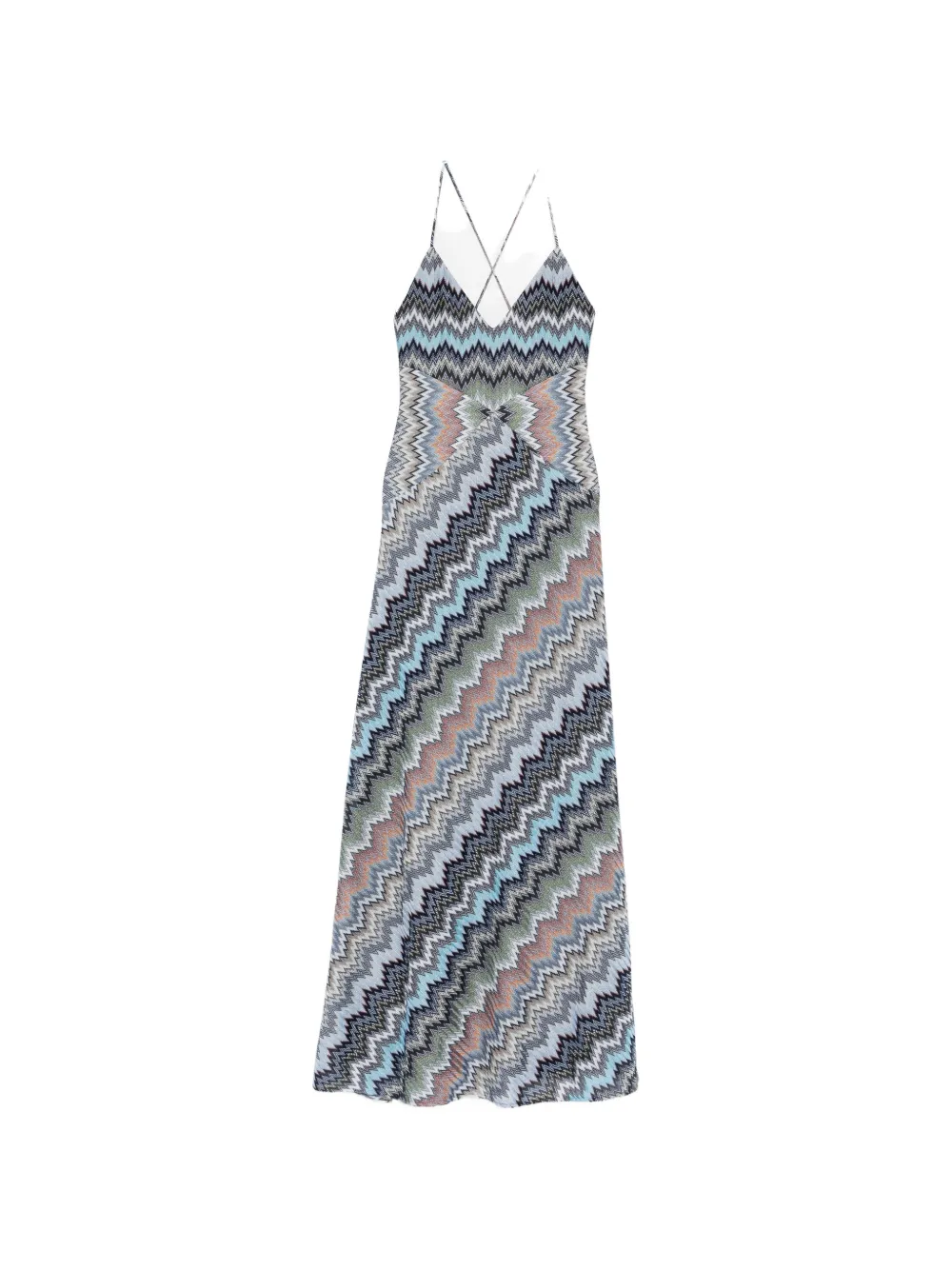 Макси-платье с шевронным ремнем Missoni, серый
Макси-платье с шевронным ремнем Missoni, серый
