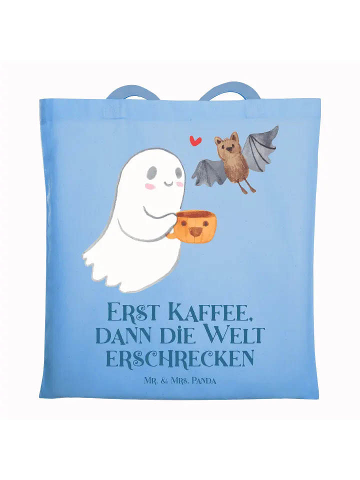 Сумка для переноски Mr & Mrs Panda Gespenst Kaffee, небесно-синий
Сумка для переноски Mr & Mrs Panda Gespenst Kaffee, небесно-синий