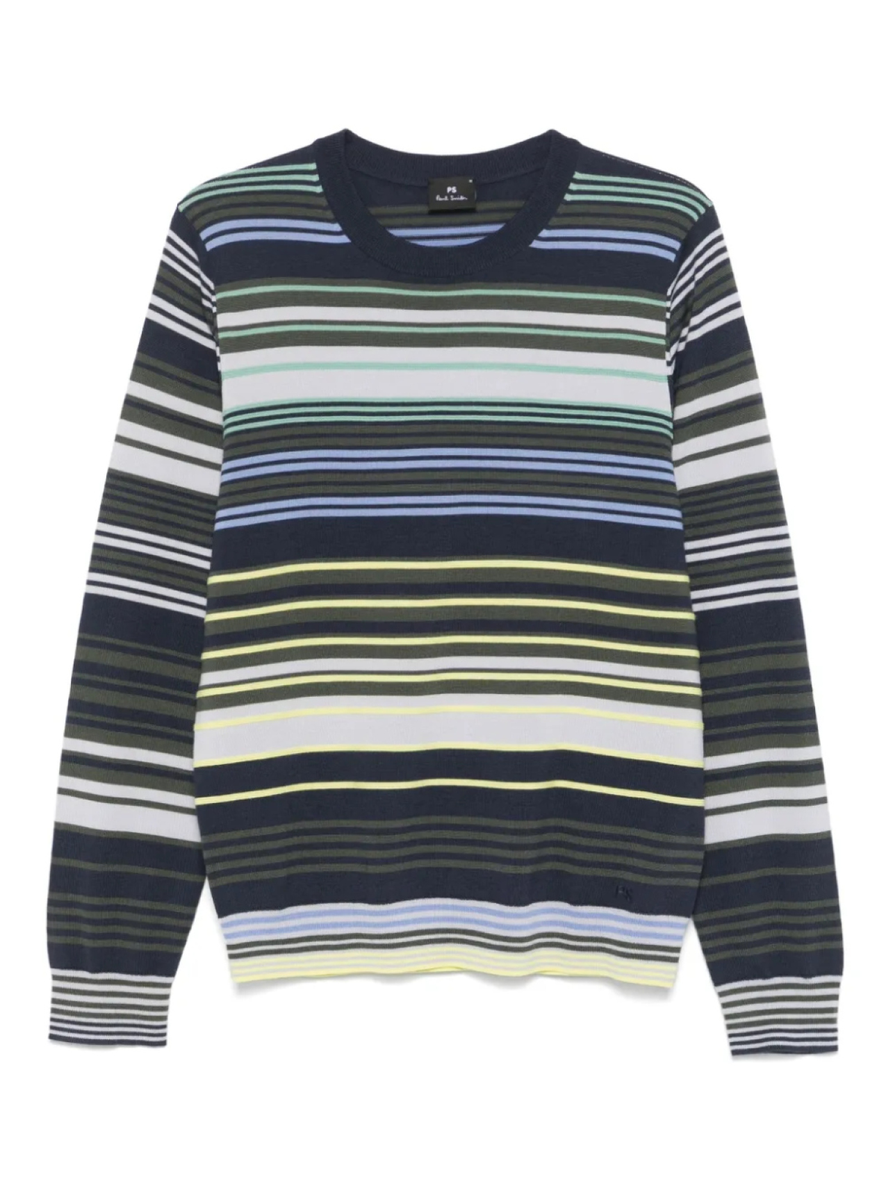 Свитер в полоску PS Paul Smith, синий 
Свитер в полоску PS Paul Smith, синий