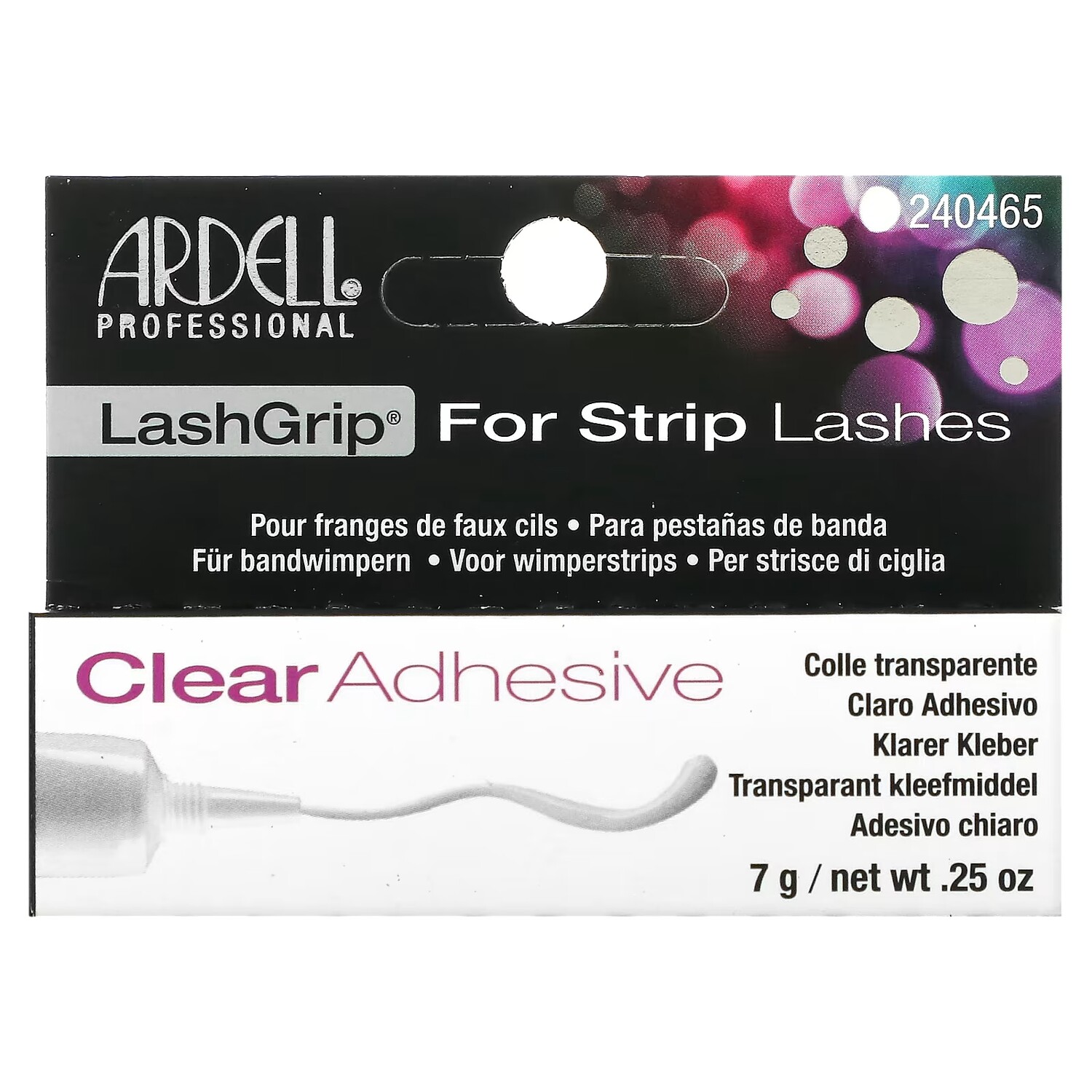 Прозрачный клей Ardell LashGrip для полосковых ресниц
Прозрачный клей Ardell LashGrip для полосковых ресниц