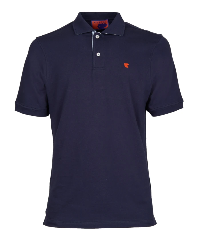 Мужская рубашка-поло из мягкого эластичного хлопка, произведена в Италии. Gallo, синий
Мужская рубашка-поло из мягкого эластичного хлопка, произведена в Италии. Gallo, синий