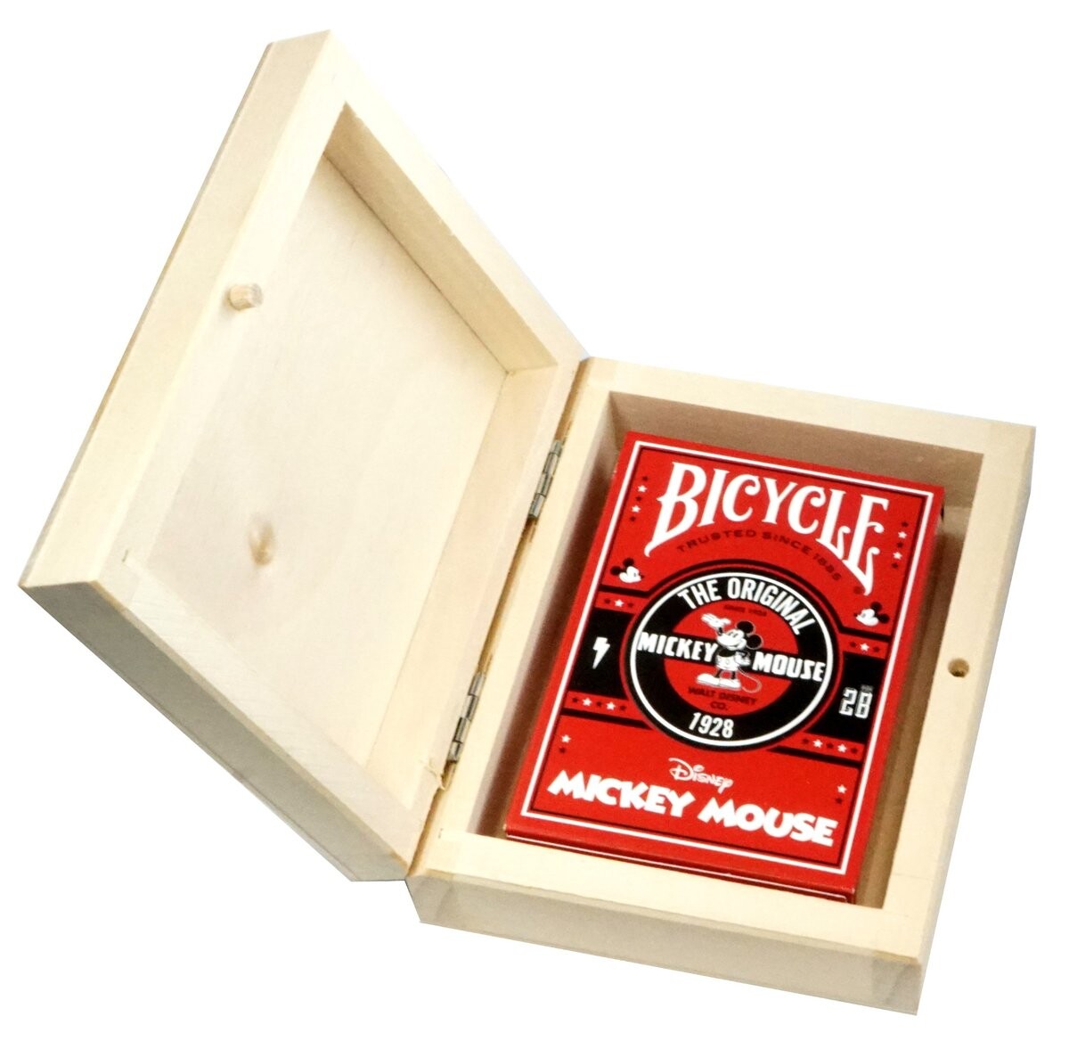 ВЕЛОСИПЕД МИККИ МАУС 1 КОЛОДА Игральные карты в деревянной коробке* Bicycle
ВЕЛОСИПЕД МИККИ МАУС 1 КОЛОДА Игральные карты в деревянной коробке* Bicycle