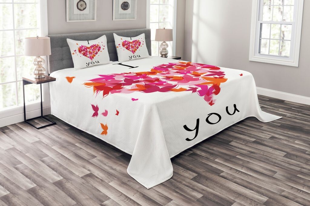 ABAKUHAUS Комплект покрывала Butterfly, Heart Love, комплект с моющимися наволочками, для односпальных кроватей 264 x 220 см, разноцветный
ABAKUHAUS Комплект покрывала Butterfly, Heart Love, комплект с моющимися наволочками, для односпальных кроватей 264 x 220 см, разноцветный