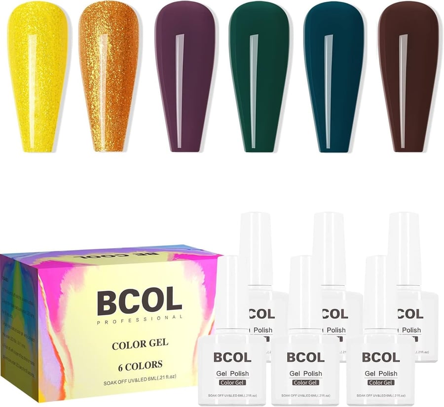 Гель-лак УФ-светодиодный гель-лак для ногтей - BCol - НАБОР ИЗ 6 ШТ.
Гель-лак УФ-светодиодный гель-лак для ногтей - BCol - НАБОР ИЗ 6 ШТ.