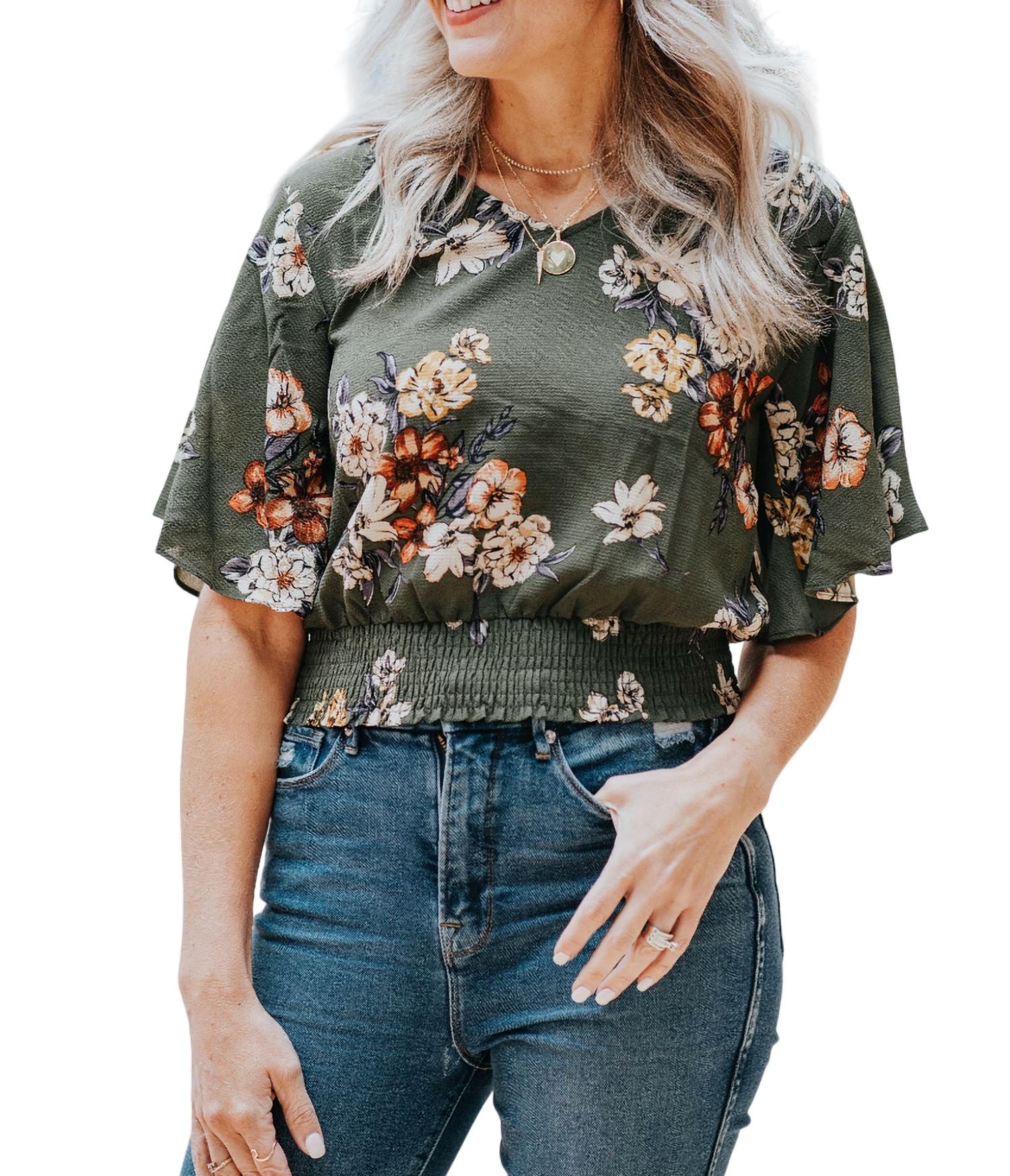 Блузка женская SHE + SKY, оливковый
Блузка женская SHE + SKY, оливковый