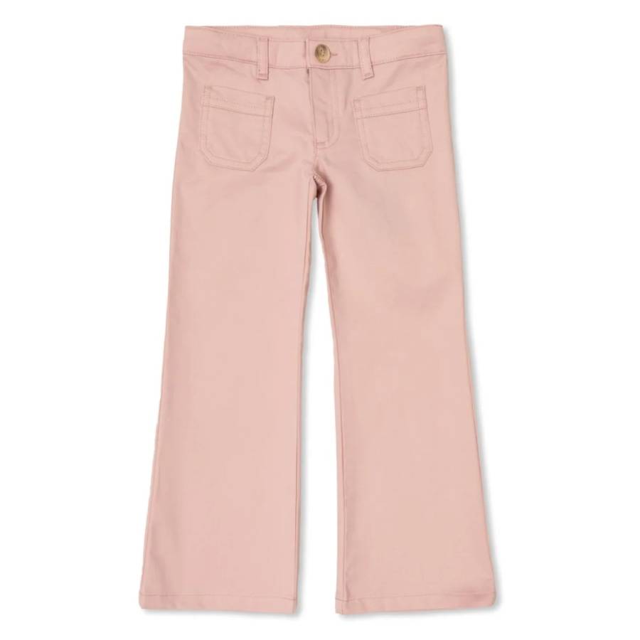 Bonpoint Девочки Junon Расклешенные хлопковые брюки, розовый
Bonpoint Девочки Junon Расклешенные хлопковые брюки, розовый