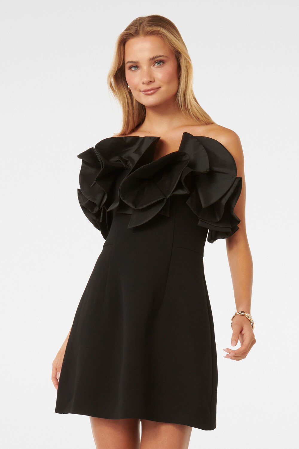 Мини платье Tasha с розеткой Forever New, черный
Мини платье Tasha с розеткой Forever New, черный