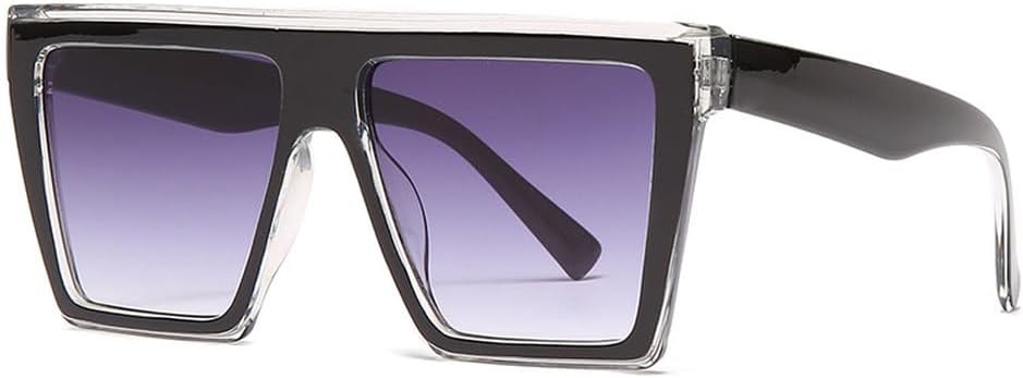 Модные большие черные солнцезащитные очки для женщин в винтажном стиле, большие очки с плоской верхней частью, солнцезащитные очки для женщин с защитой от УФ-излучения UV400 HVTVTLA, C3
Модные большие черные солнцезащитные очки для женщин в винтажном стиле, большие очки с плоской верхней частью, солнцезащитные очки для женщин с защитой от УФ-излучения UV400 HVTVTLA, C3