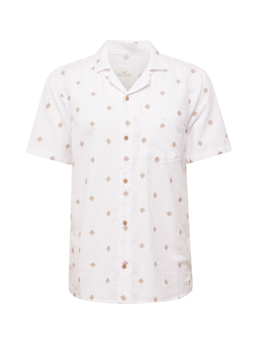 Рубашка на пуговицах классического кроя HOLLISTER, белый
Рубашка на пуговицах классического кроя HOLLISTER, белый
