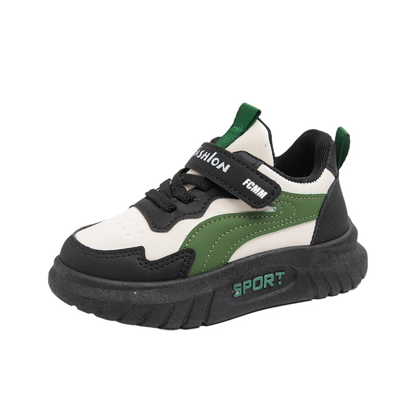 Нескользящие износостойкие низкие повседневные кроссовки для детей FCMM, черный/зеленый
Нескользящие износостойкие низкие повседневные кроссовки для детей FCMM, черный/зеленый