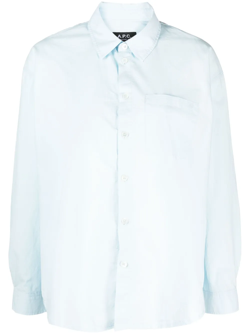 Рубашка с длинными рукавами A.P.C., синий
Рубашка с длинными рукавами A.P.C., синий