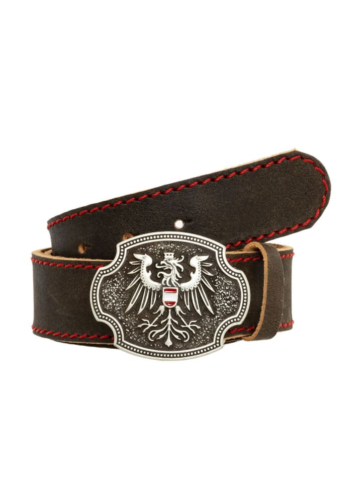 Ремень Manid Lederwaren, темно-коричневый
Ремень Manid Lederwaren, темно-коричневый