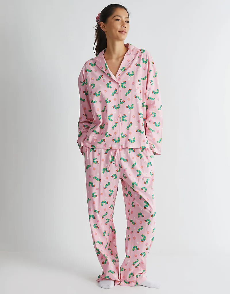 Skinnydip London, пижамный комплект «Очень голодная гусеница» в розовом цвете
Skinnydip London, пижамный комплект «Очень голодная гусеница» в розовом цвете