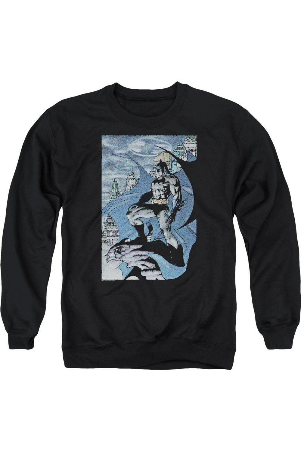 Толстовка Batman Seurbat для взрослых с круглым вырезом Gildan, черный
Толстовка Batman Seurbat для взрослых с круглым вырезом Gildan, черный