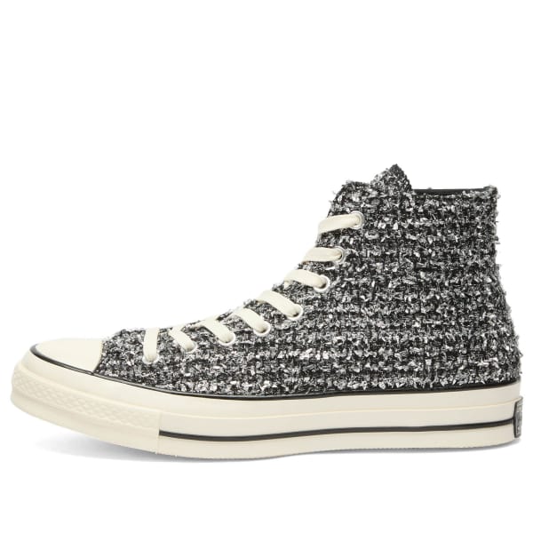 Высокие кроссовки Chuck 70 Converse, черный, серебро & egret
Высокие кроссовки Chuck 70 Converse, черный, серебро & egret