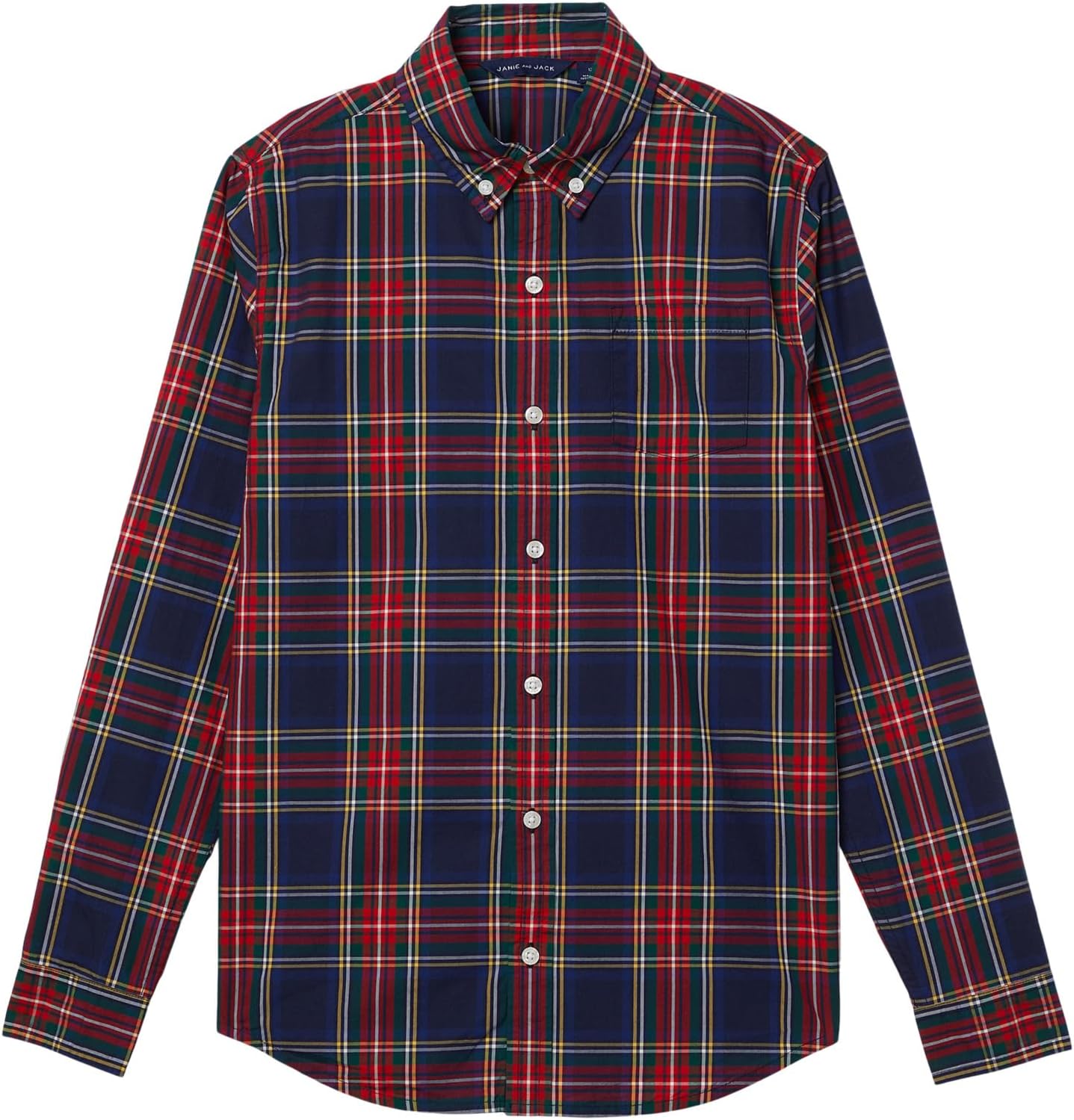 Топ из поплина в клетку на пуговицах Janie and Jack, Multicolor
Топ из поплина в клетку на пуговицах Janie and Jack, Multicolor