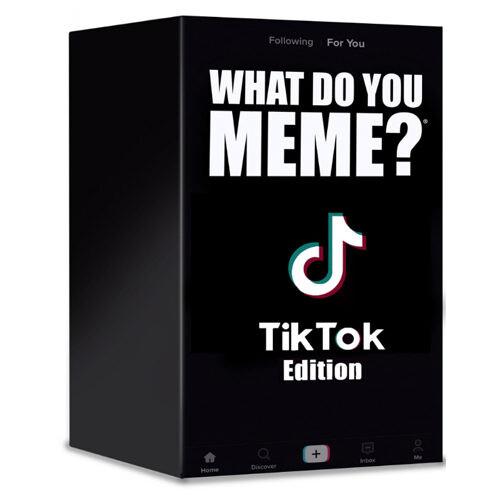 Настольная игра What Do You Meme Tiktok Meme Edition
Настольная игра What Do You Meme Tiktok Meme Edition