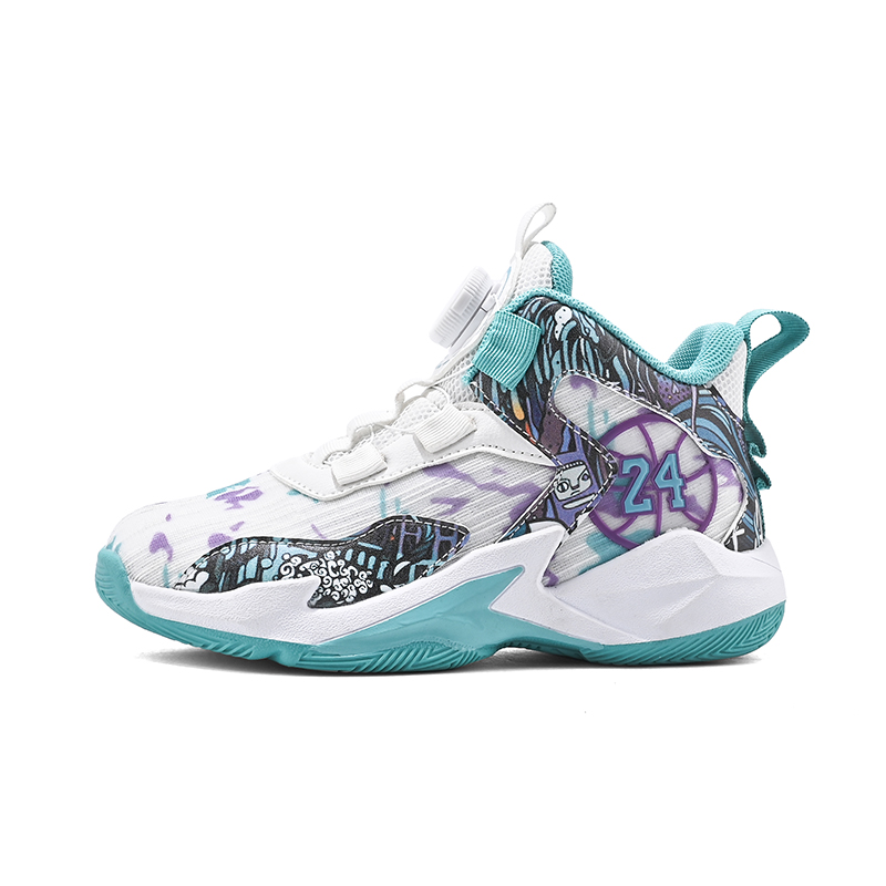 Нескользящие, износостойкие, дышащие детские баскетбольные кроссовки средней высоты для начальной школы Mulinsen, белый
Нескользящие, износостойкие, дышащие детские баскетбольные кроссовки средней высоты для начальной школы Mulinsen, белый