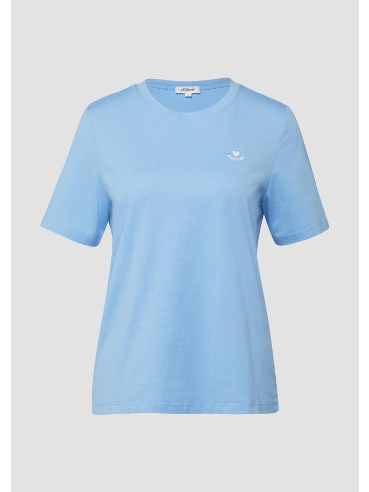 s.Oliver Футболка цвета 51D0_арктический синий
s.Oliver Футболка цвета 51D0_арктический синий