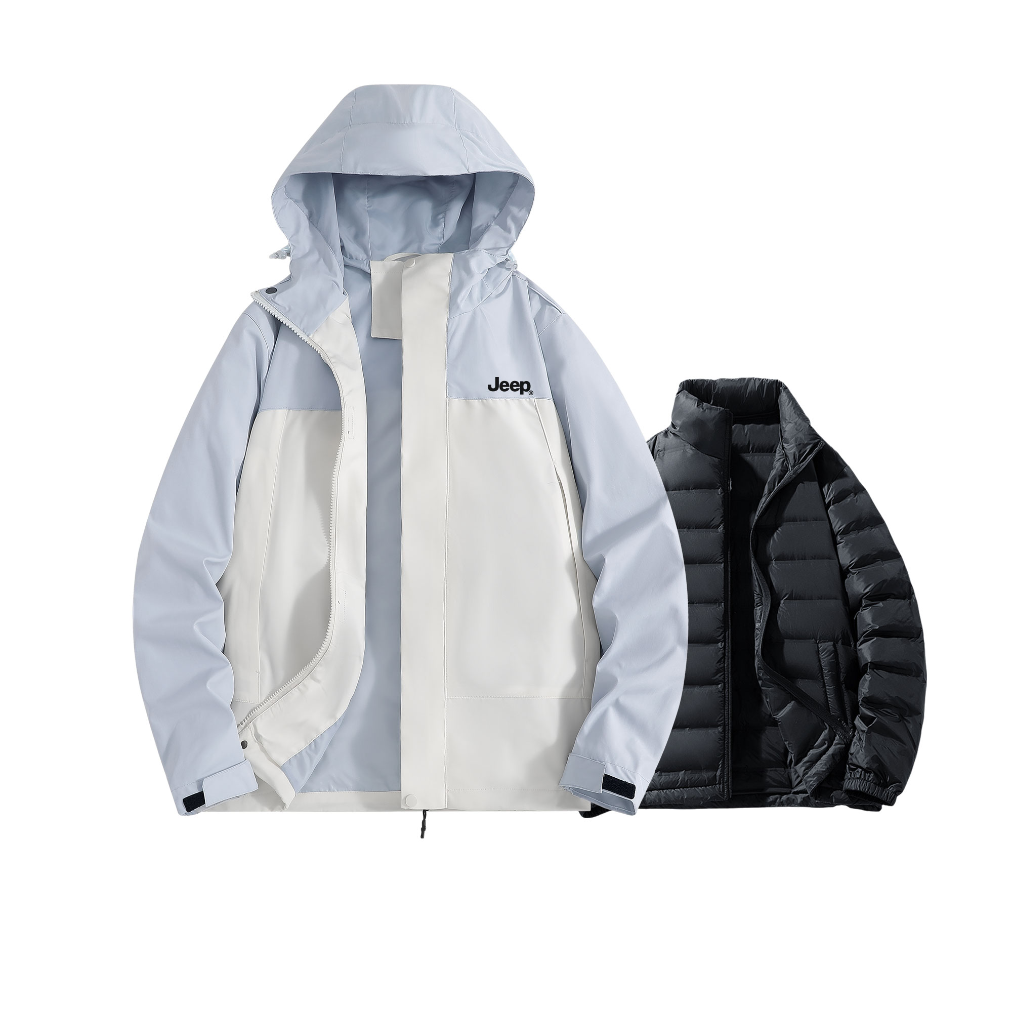 Jeep Куртка Unisex, Light Blue (Includes Down Liner)
Jeep Куртка Unisex, Light Blue (Includes Down Liner)