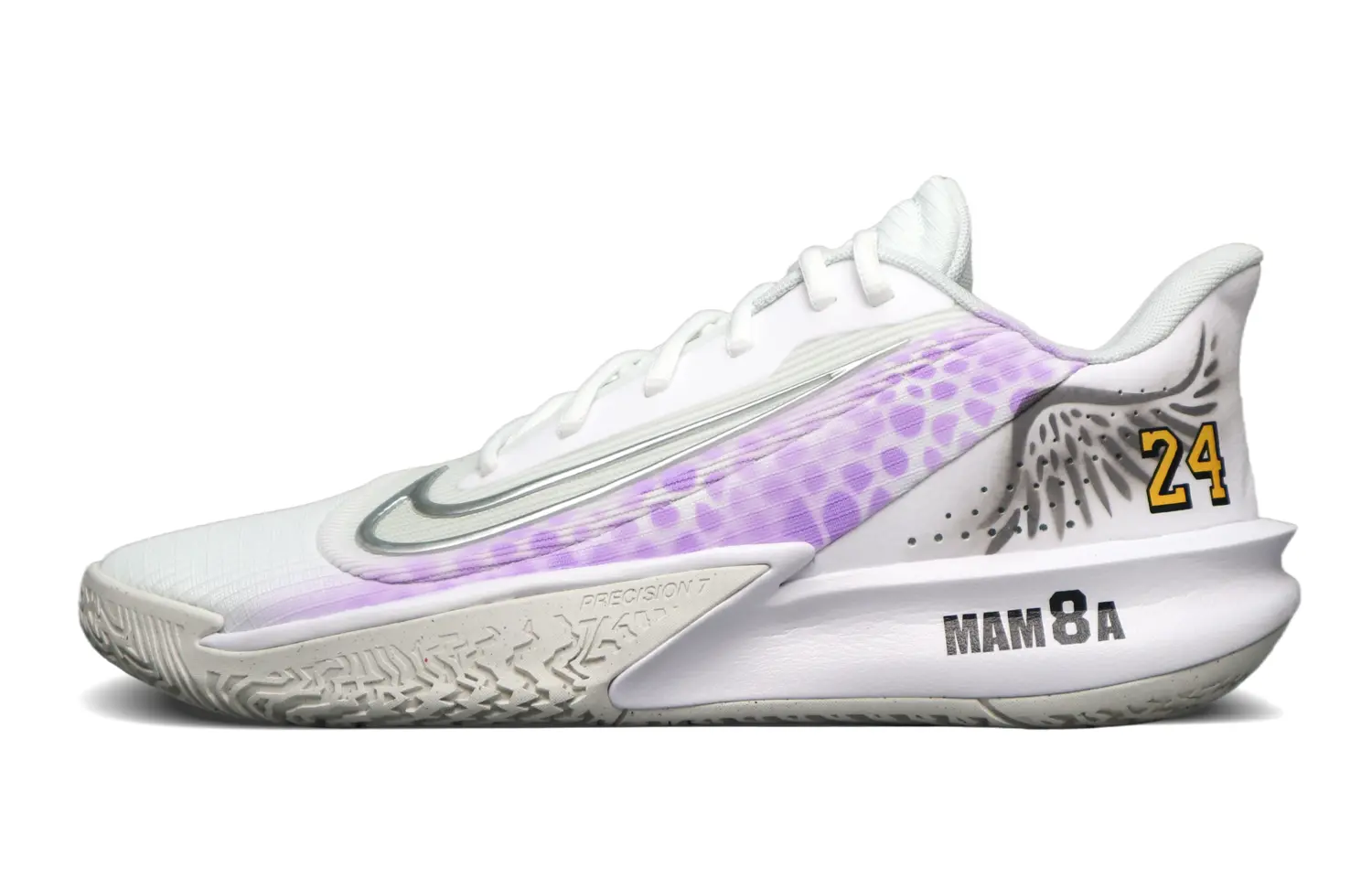 Баскетбольные кроссовки Precision 7 Basketball Shoes Unisex Low-Top White/Purple Nike
Баскетбольные кроссовки Precision 7 Basketball Shoes Unisex Low-Top White/Purple Nike