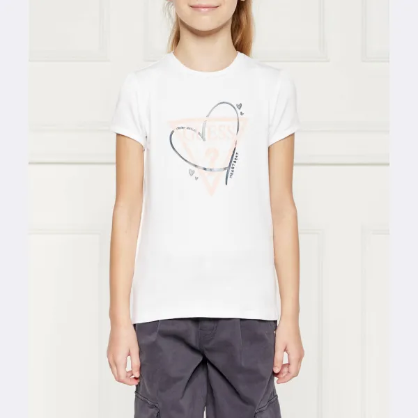 Футболка стандартного кроя Guess, белый
Футболка стандартного кроя Guess, белый