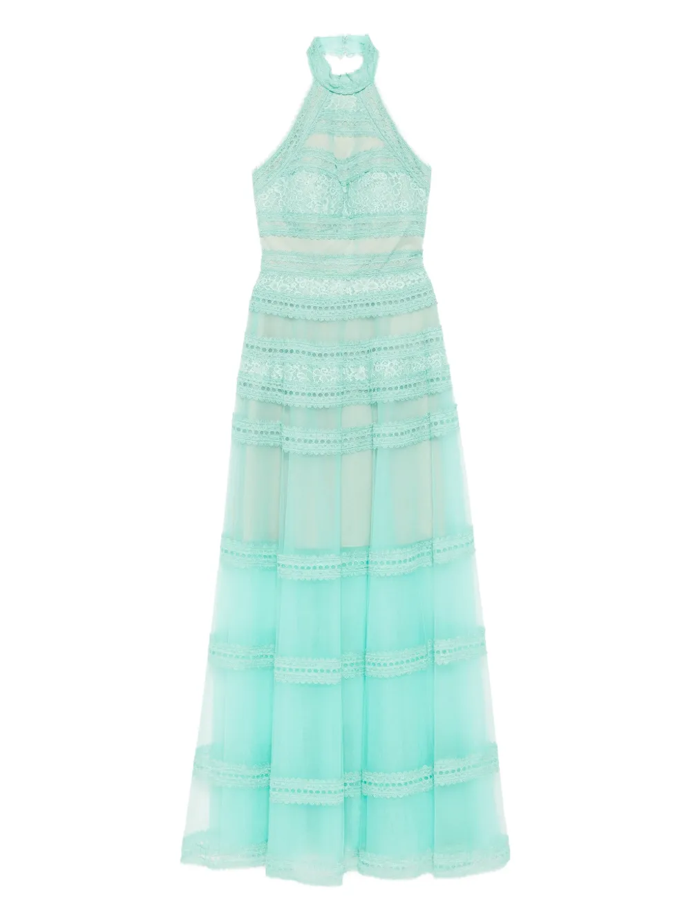 Кружевное платье макси с высоким воротником Saiid Kobeisy, зеленый
Кружевное платье макси с высоким воротником Saiid Kobeisy, зеленый