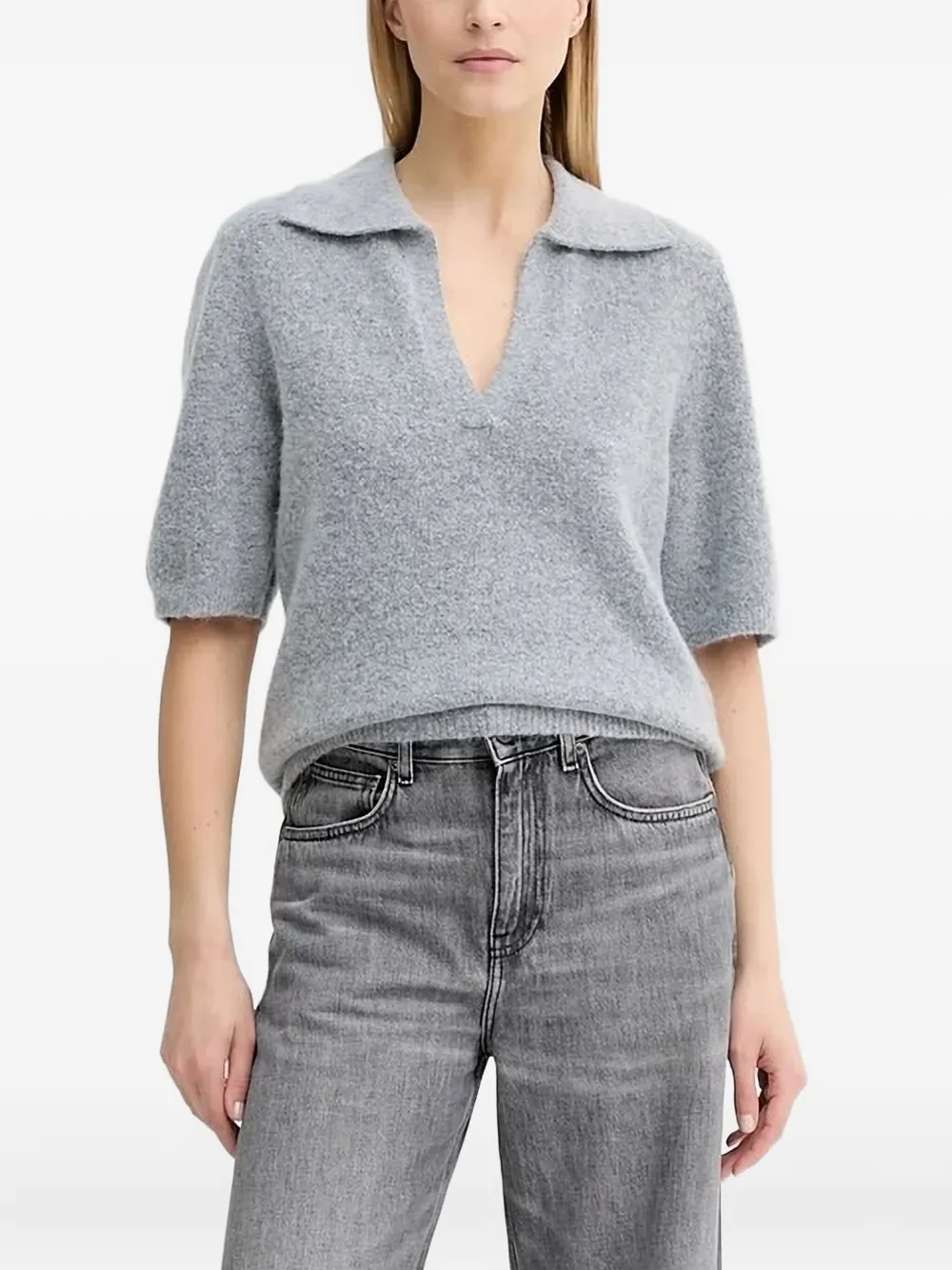 Футболка с коротким рукавом и воротником-поло GZalpha Gestuz, серый
Футболка с коротким рукавом и воротником-поло GZalpha Gestuz, серый