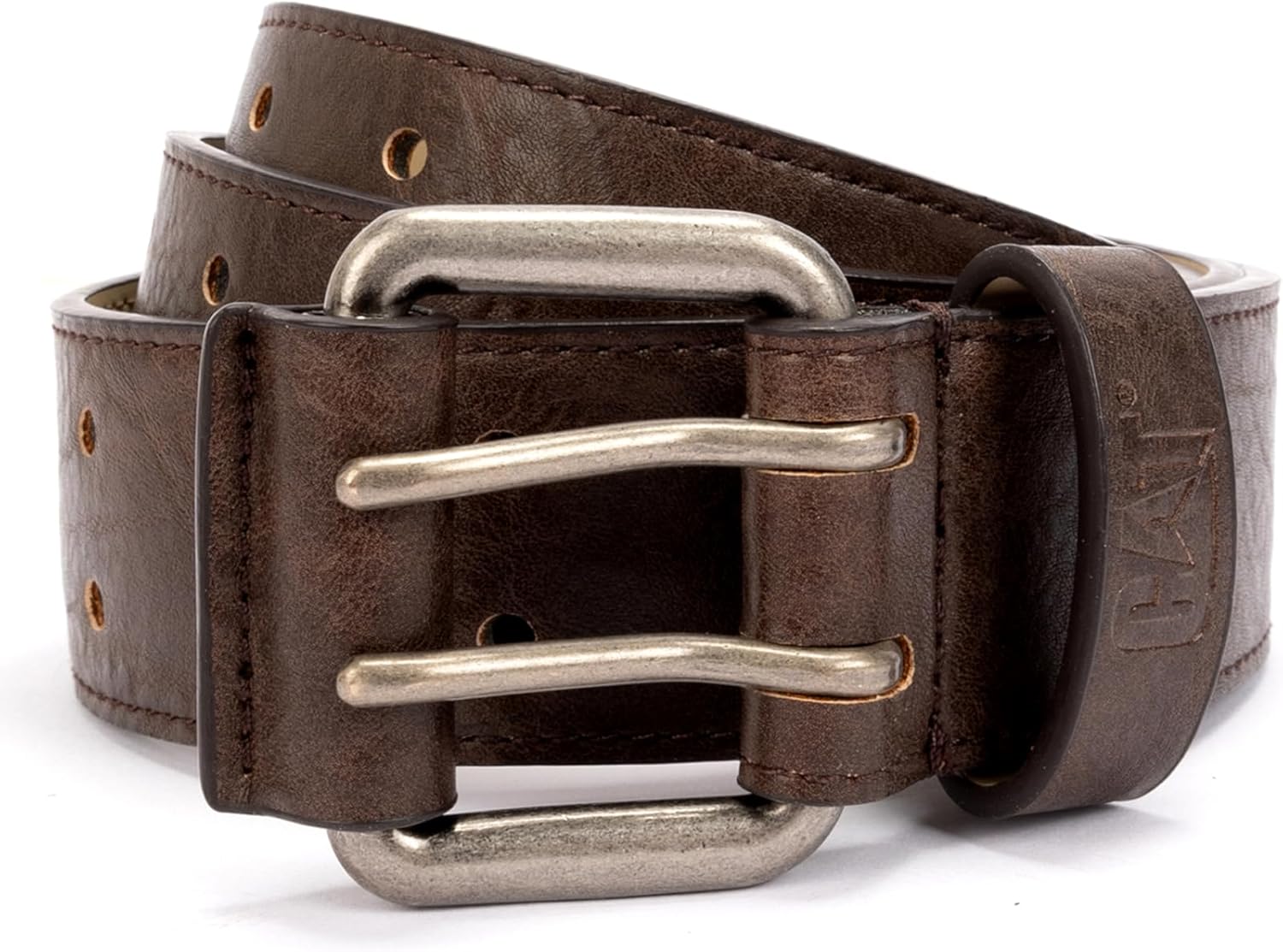 CAT мужской ремень 38 мм с двойной пряжкой, Brown
CAT мужской ремень 38 мм с двойной пряжкой, Brown