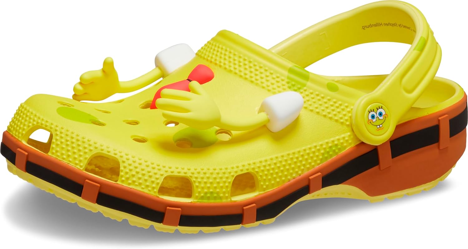Сабо для взрослых унисекс SpongeBob SquarePants Классические сабо Crocs, 13 Women/11 Men Spongebob Banana
Сабо для взрослых унисекс SpongeBob SquarePants Классические сабо Crocs, 13 Women/11 Men Spongebob Banana