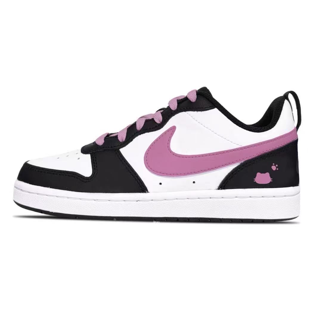 Court Borough Kitten устойчивые к истиранию низкие скейтборд кроссовки для детей Nike, черный
Court Borough Kitten устойчивые к истиранию низкие скейтборд кроссовки для детей Nike, черный