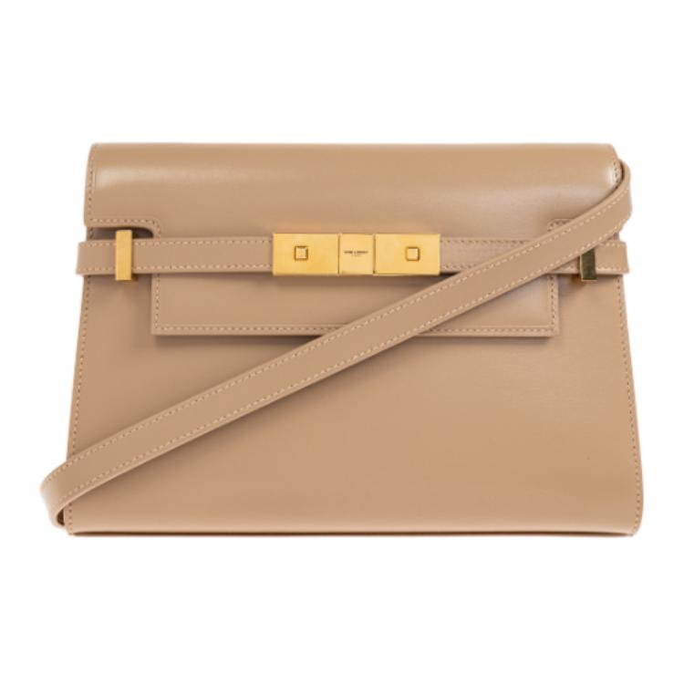 SAINT LAURENT Кожаная сумка через плечо женская бежевая
SAINT LAURENT Кожаная сумка через плечо женская бежевая