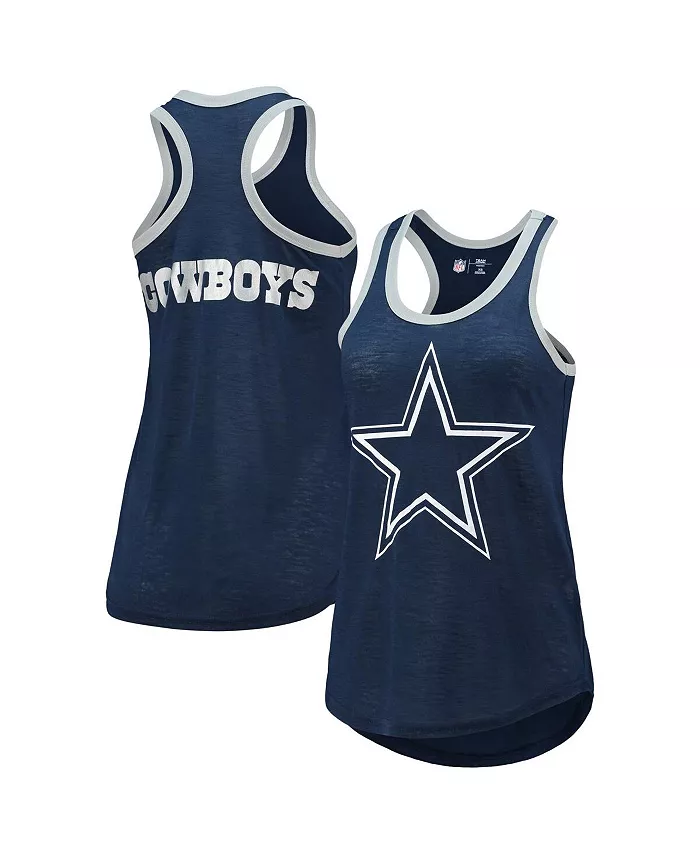 Женская темно-синяя майка Dallas Cowboys Tater Burnout G-III 4Her by Carl Banks
Женская темно-синяя майка Dallas Cowboys Tater Burnout G-III 4Her by Carl Banks