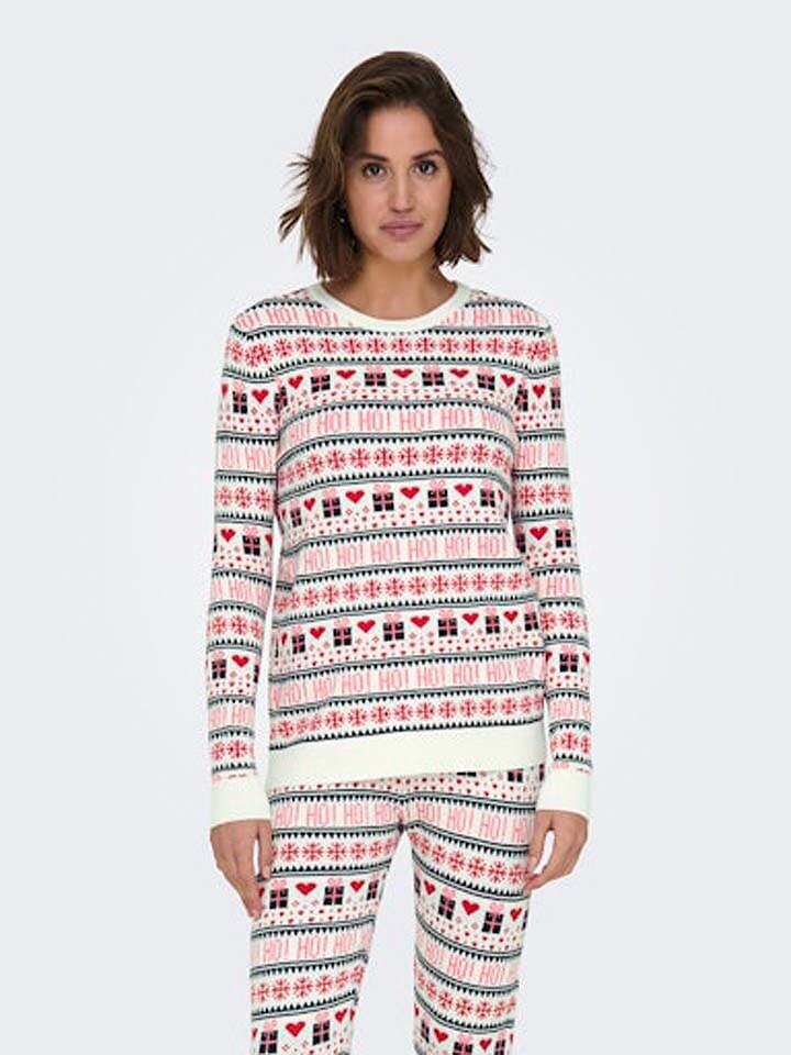 Пуловер ONLY Pullover, цвет Weiß/Rot/Schwarz
Пуловер ONLY Pullover, цвет Weiß/Rot/Schwarz