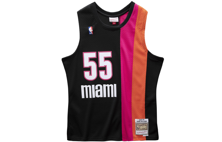 Майка баскетбольная Mitchell & Ness 'NBA Heat 05 Jason Williams' Swingman
Майка баскетбольная Mitchell & Ness 'NBA Heat 05 Jason Williams' Swingman