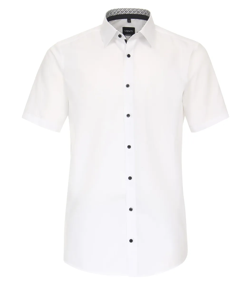 Деловая рубашка VENTI "Деловая рубашка VENTI с коротким рукавом однотонная", белый
Деловая рубашка VENTI "Деловая рубашка VENTI с коротким рукавом однотонная", белый