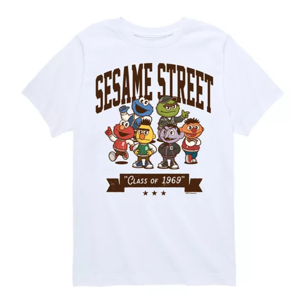 Футболка с рисунком улицы Сезам 1969 года для мальчиков 8-20 лет Licensed Character, белый
Футболка с рисунком улицы Сезам 1969 года для мальчиков 8-20 лет Licensed Character, белый