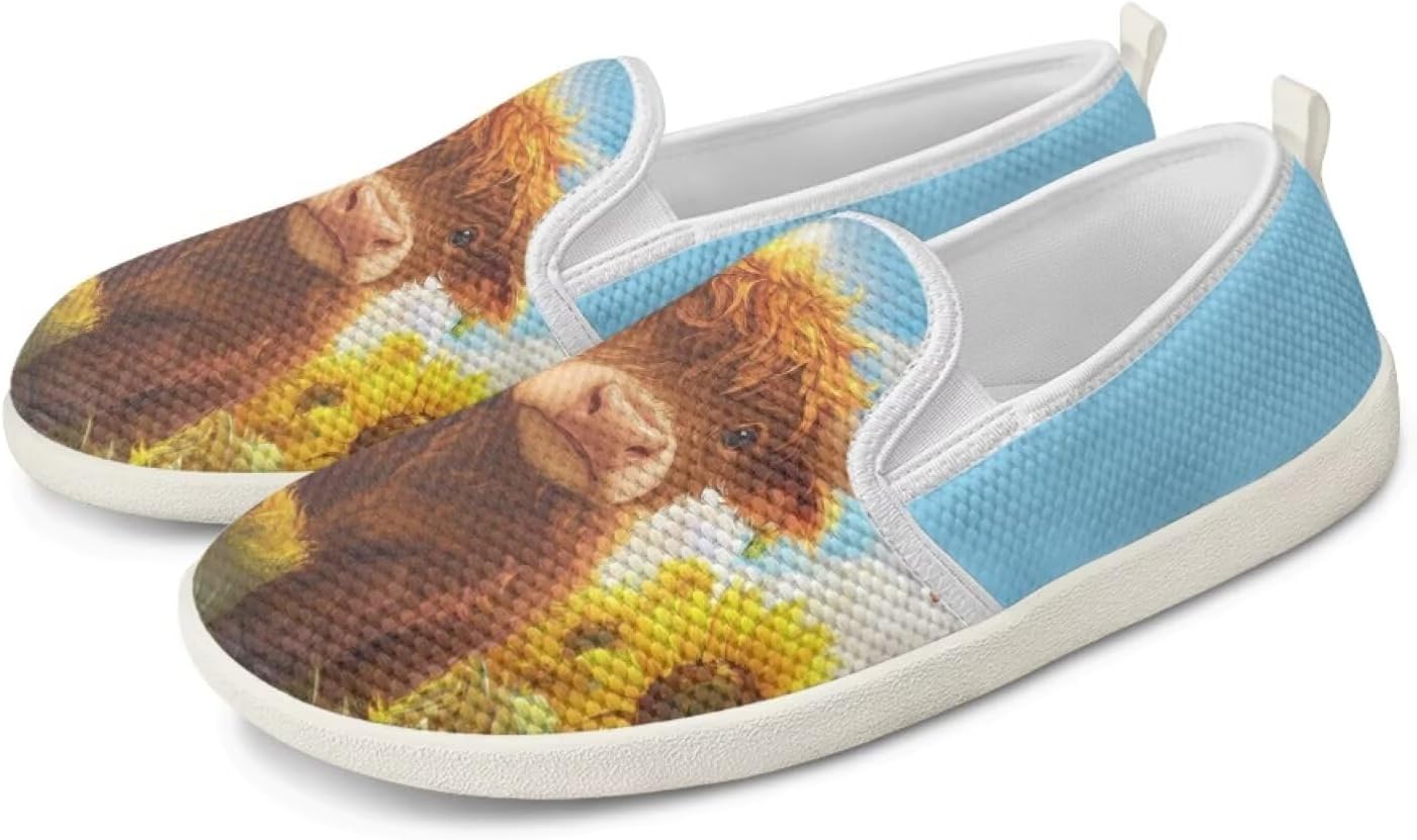 Кроссовки JoyLamoria с сетчатым верхом и принтом капибары, эспадрильи без шнурков, с поддержкой свода стопы, для женщин и мужчин, для бега и ходьбы, легкие, Highland Cattle
Кроссовки JoyLamoria с сетчатым верхом и принтом капибары, эспадрильи без шнурков, с поддержкой свода стопы, для женщин и мужчин, для бега и ходьбы, легкие, Highland Cattle