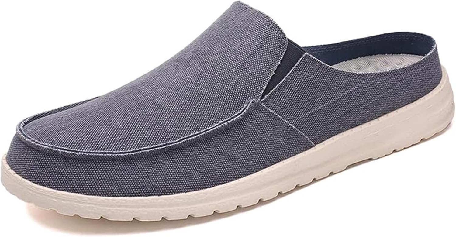 Мужские тапочки Xinduoyu без задника из холщовой ткани, с легкой посадкой, дышащие и противоскользящие, для дома и вождения, синий
Мужские тапочки Xinduoyu без задника из холщовой ткани, с легкой посадкой, дышащие и противоскользящие, для дома и вождения, синий