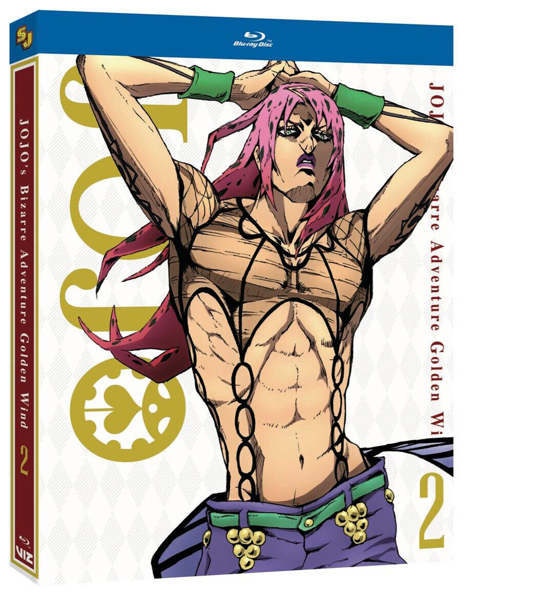 Blu-Ray диск JoJos Bizarre Adventure Golden Wind Set 2 Blu-ray 
Blu-Ray диск JoJos Bizarre Adventure Golden Wind Set 2 Blu-ray