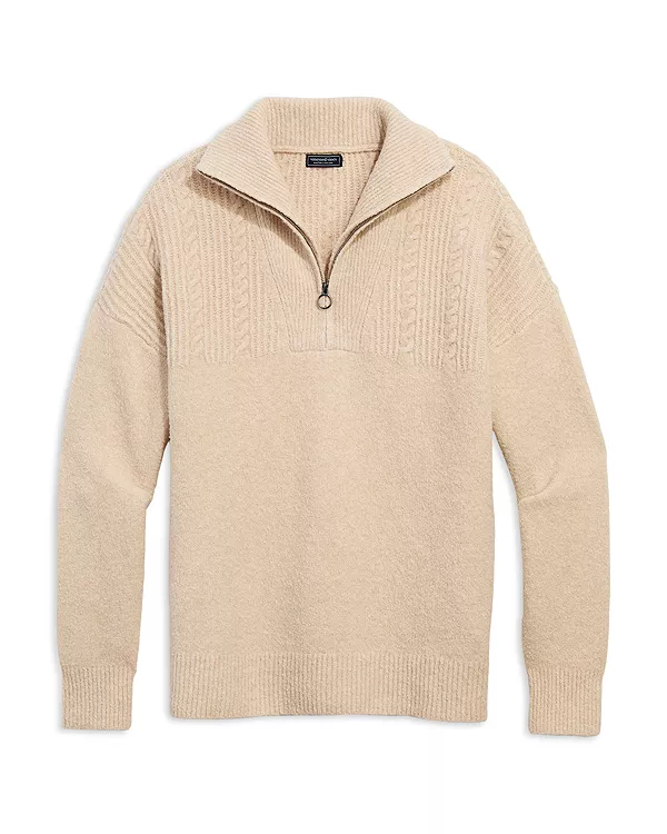 Свитер на молнии Vineyard Vines, бежевый
Свитер на молнии Vineyard Vines, бежевый