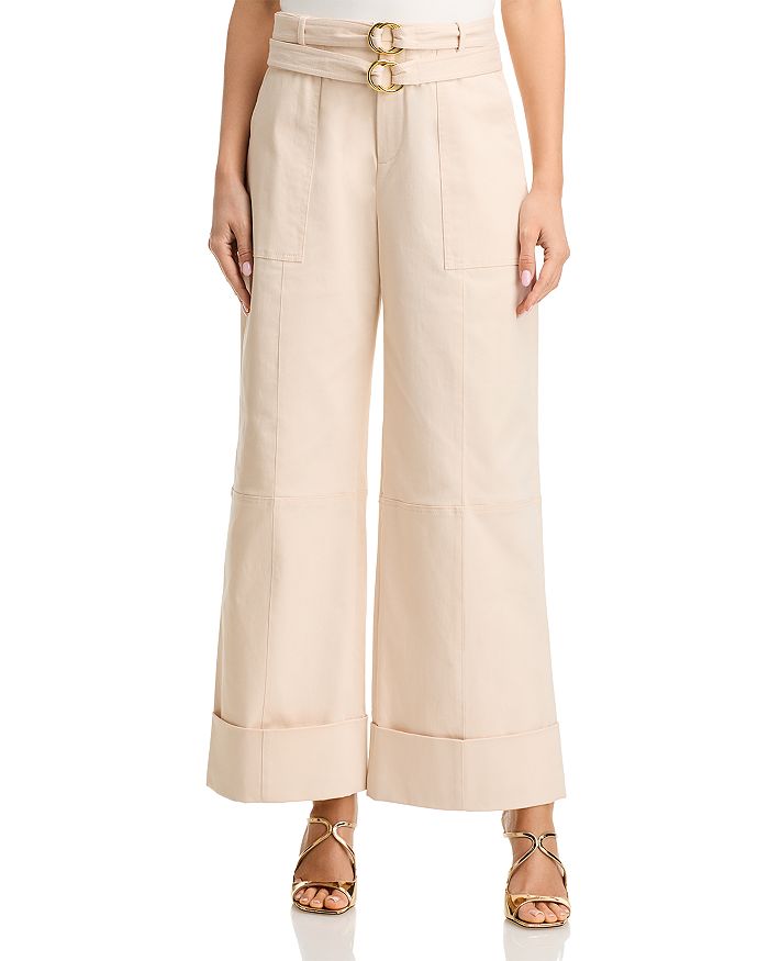 Брюки Winona из чесаного твила Cinq à Sept, коричневый/бежевый 
Брюки Winona из чесаного твила Cinq à Sept, коричневый/бежевый