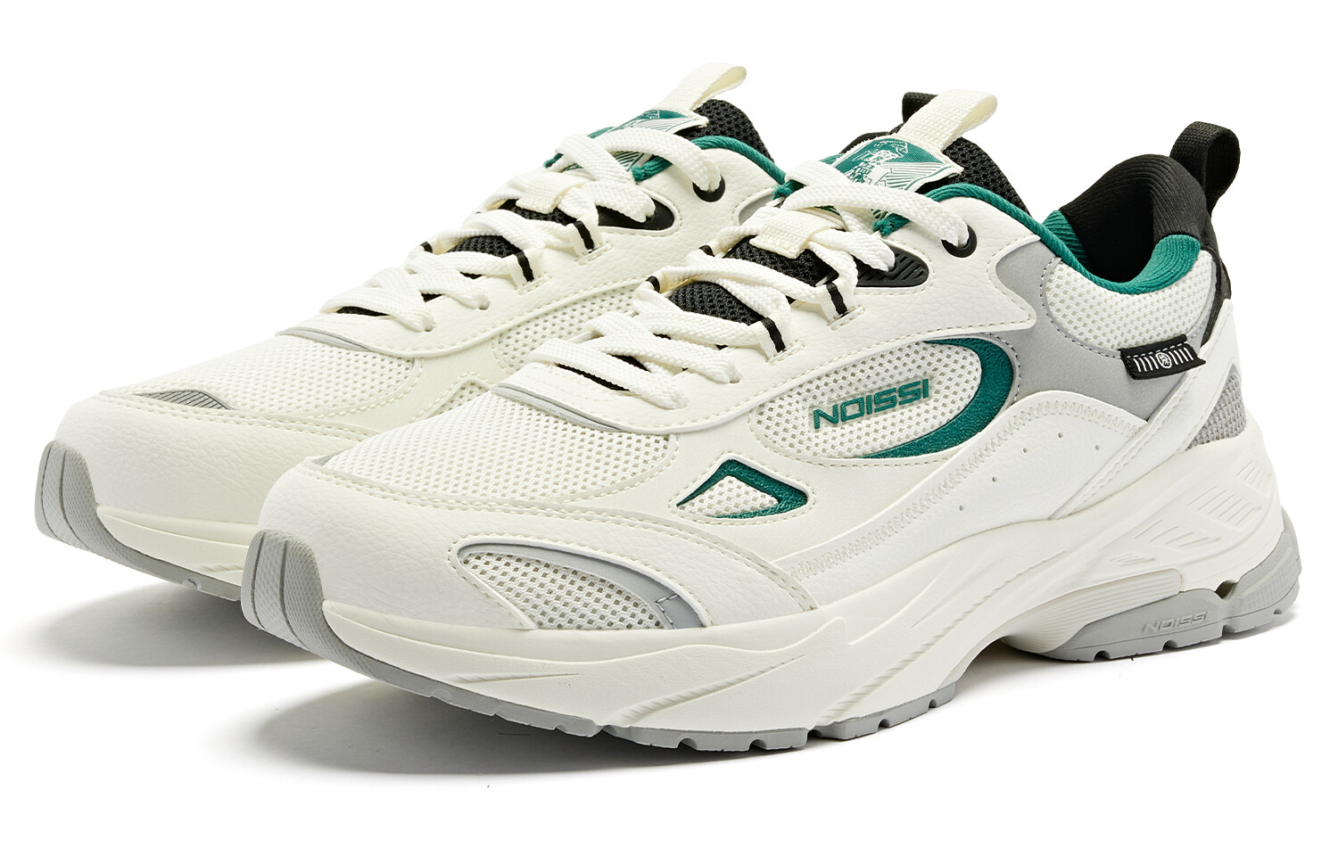 Мужские кроссовки Lifestyle с низким верхом, белый/зеленый Qiaodan
Мужские кроссовки Lifestyle с низким верхом, белый/зеленый Qiaodan