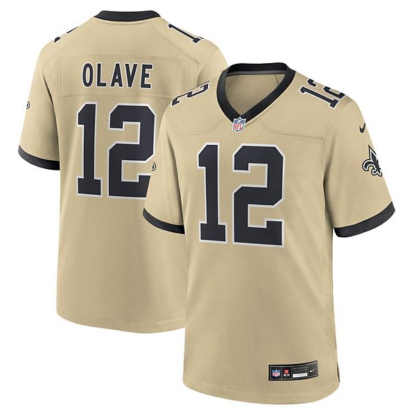 Мужская футболка Chris Olave New Orleans Saints Gameday Golds Alternate Game Player Nike
Мужская футболка Chris Olave New Orleans Saints Gameday Golds Alternate Game Player Nike
