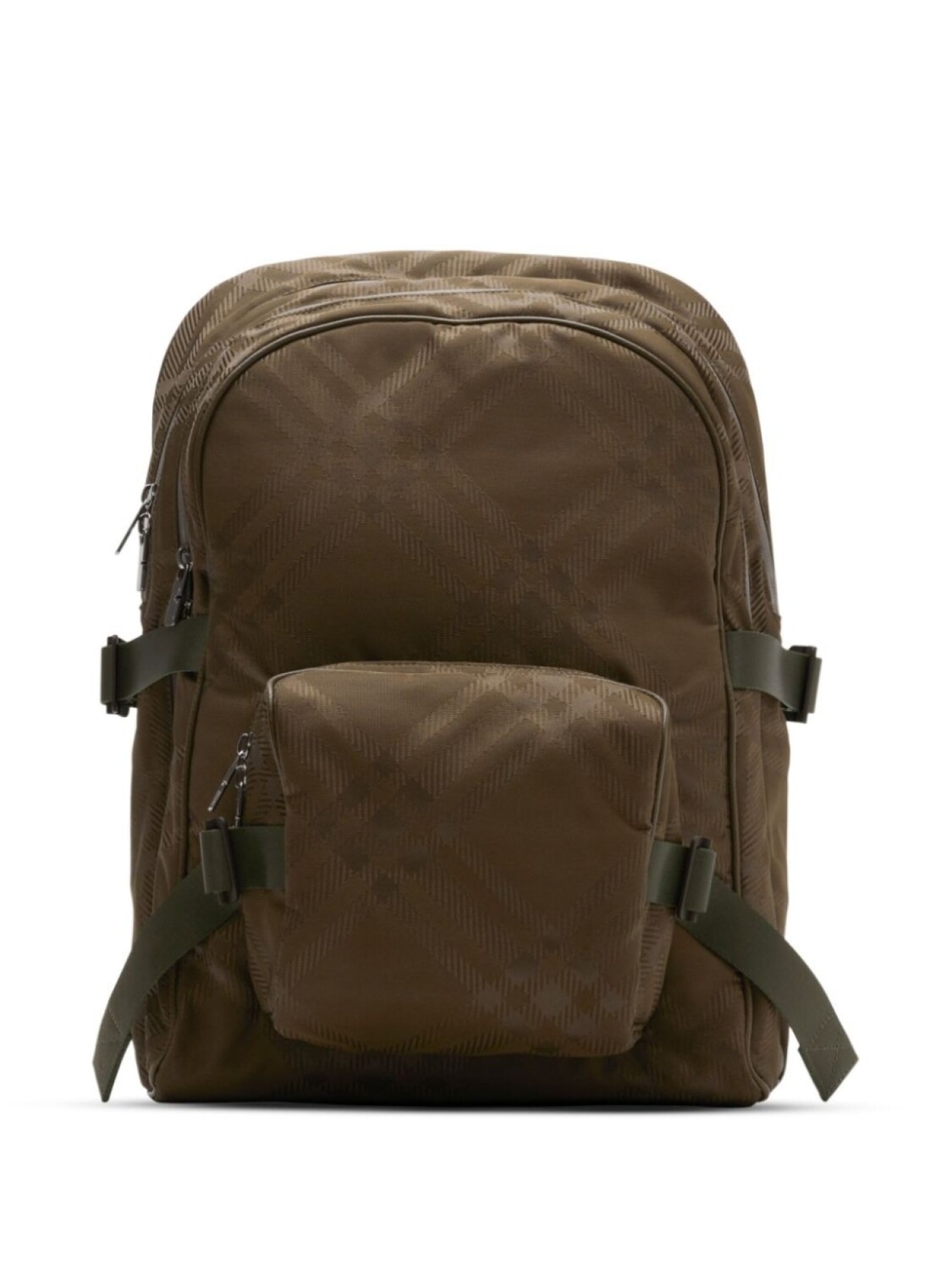 Burberry жаккардовый рюкзак в клетку, зеленый
Burberry жаккардовый рюкзак в клетку, зеленый