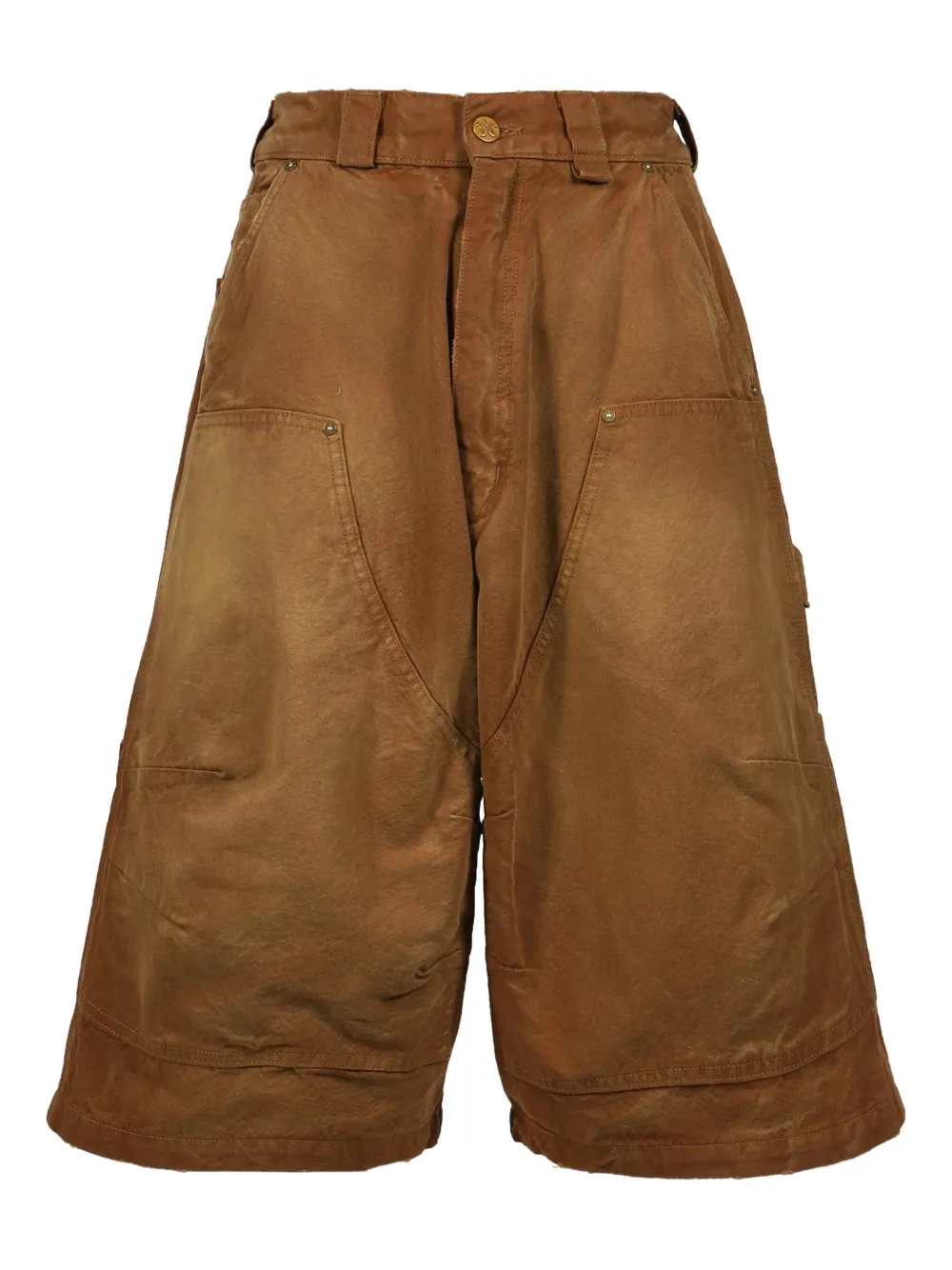 Шорты широкого кроя Willy Chavarria, коричневый 
Шорты широкого кроя Willy Chavarria, коричневый
